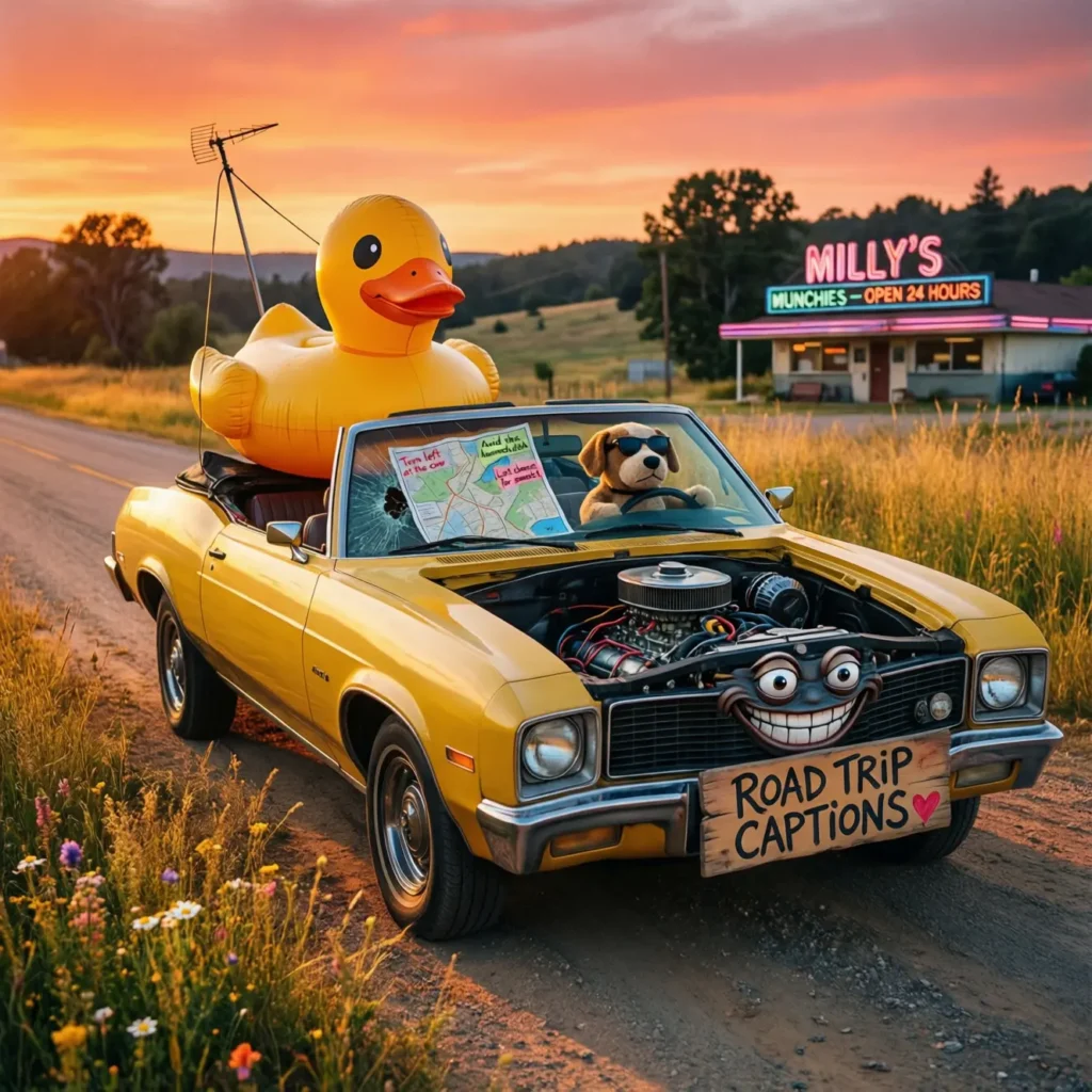 road trip captions