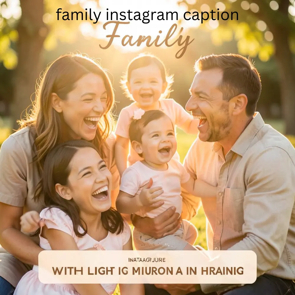 family instagram caption