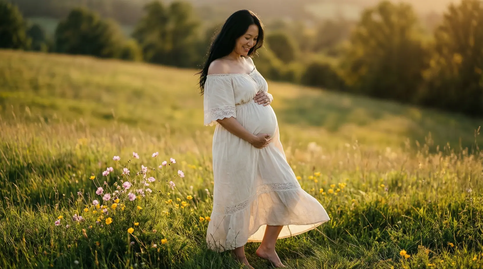 maternity photoshoot caption