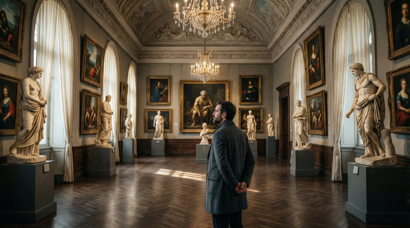 museum captions examples