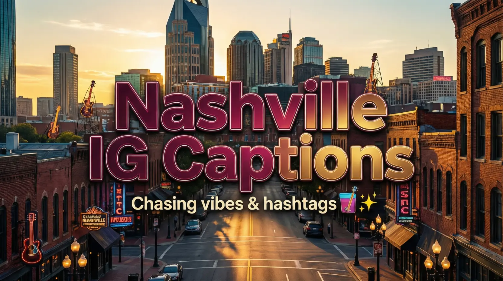 nashville ig captions