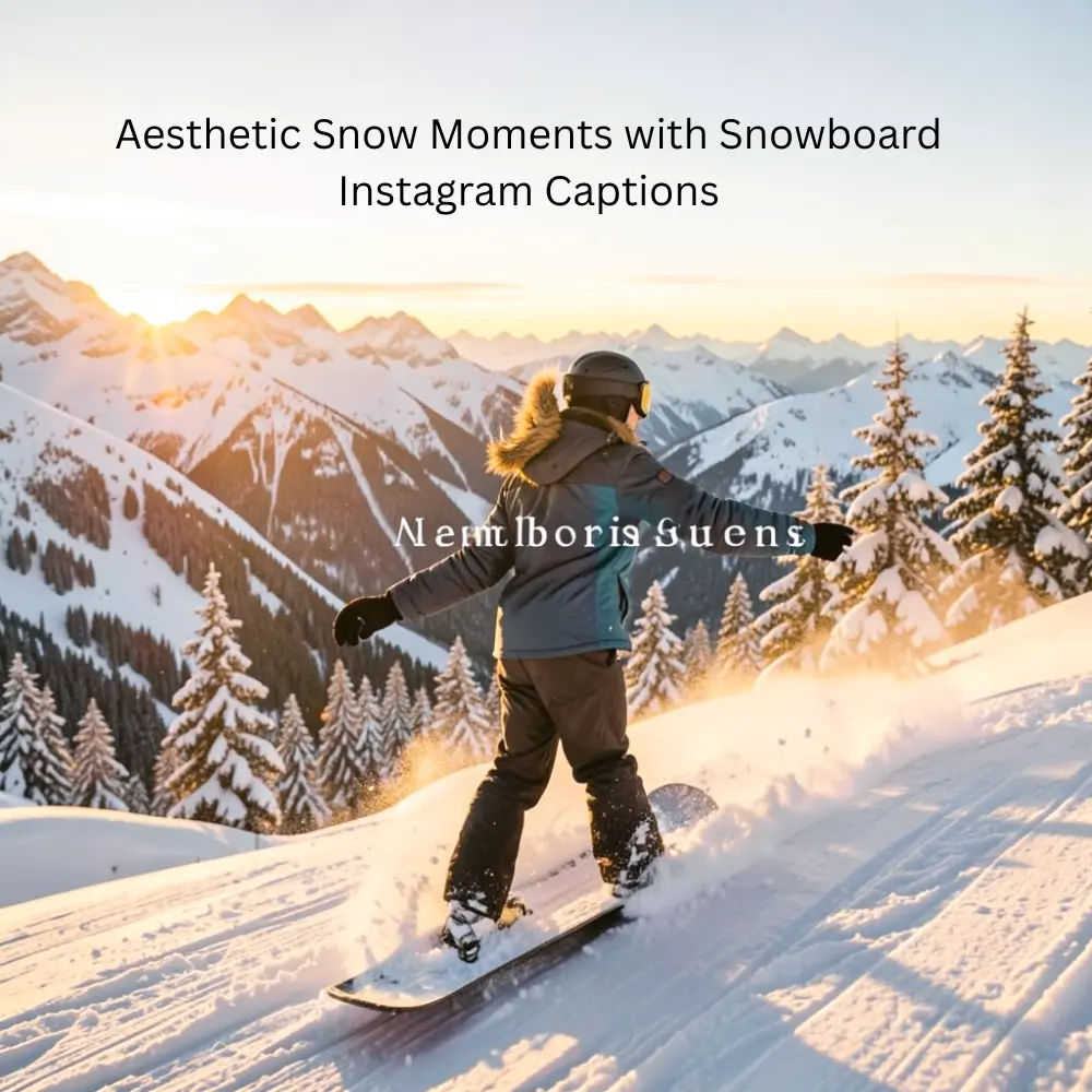 snowboard instagram captions
