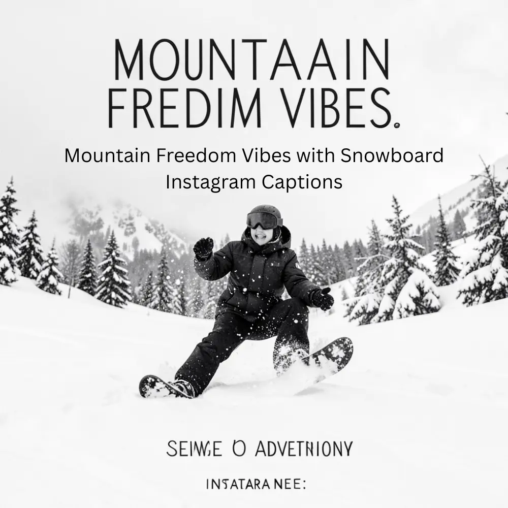snowboard instagram captions