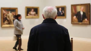 captions for museum photos