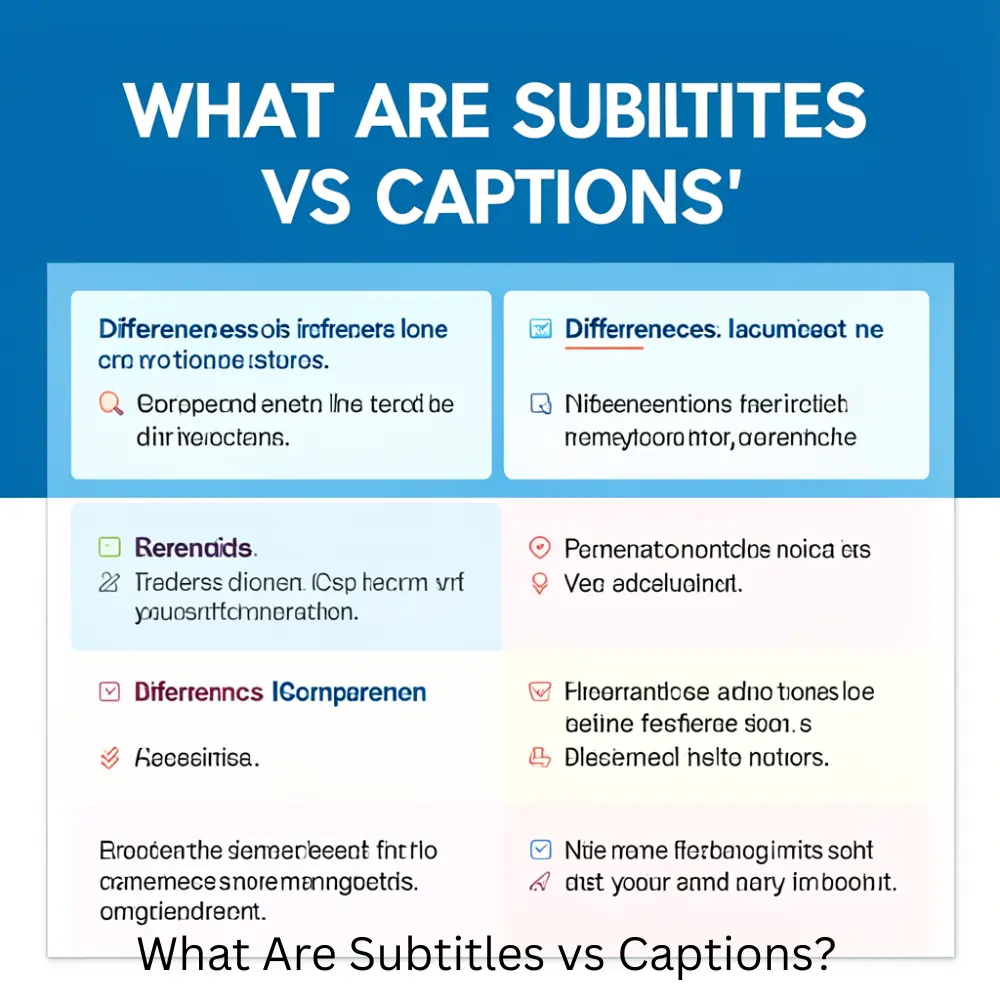 subtitles vs captions