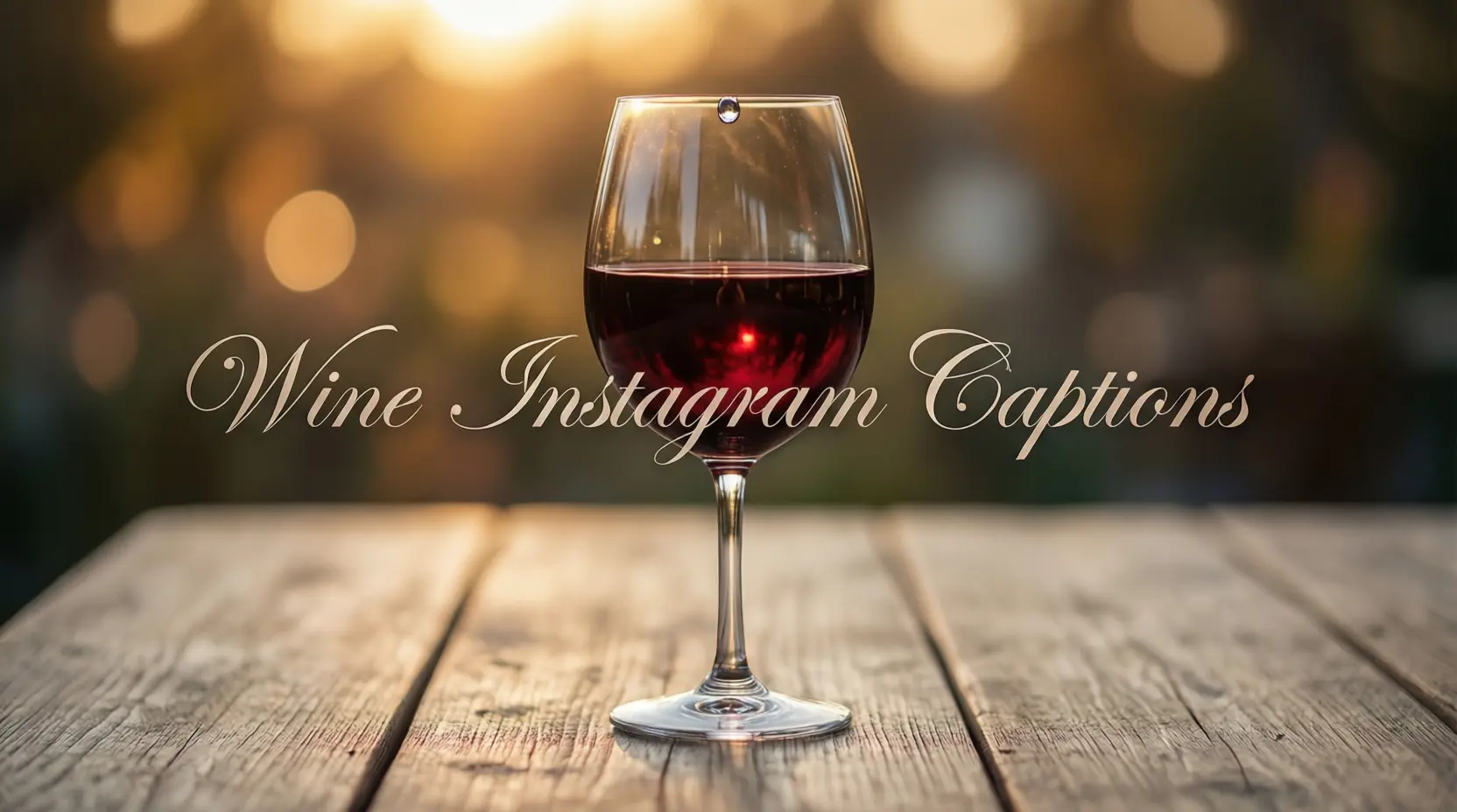 wine instagram captions