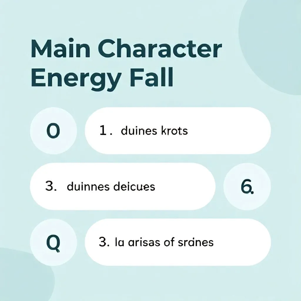 Main Character Energy Fall Captions for Instagram