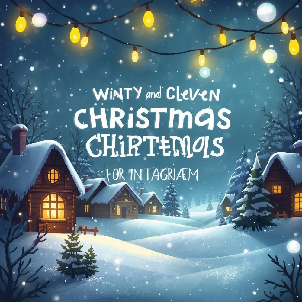 short christmas captions for instagram