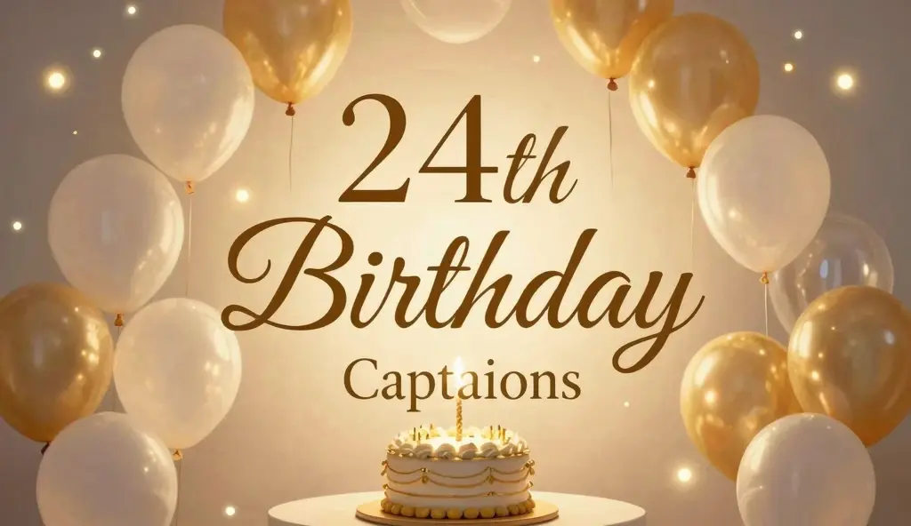 24th birthday captions