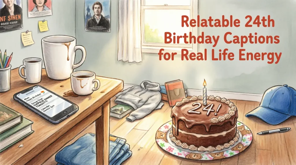 24th birthday captions