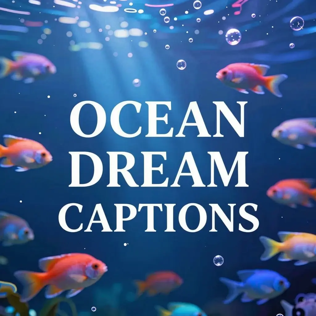 aquarium captions