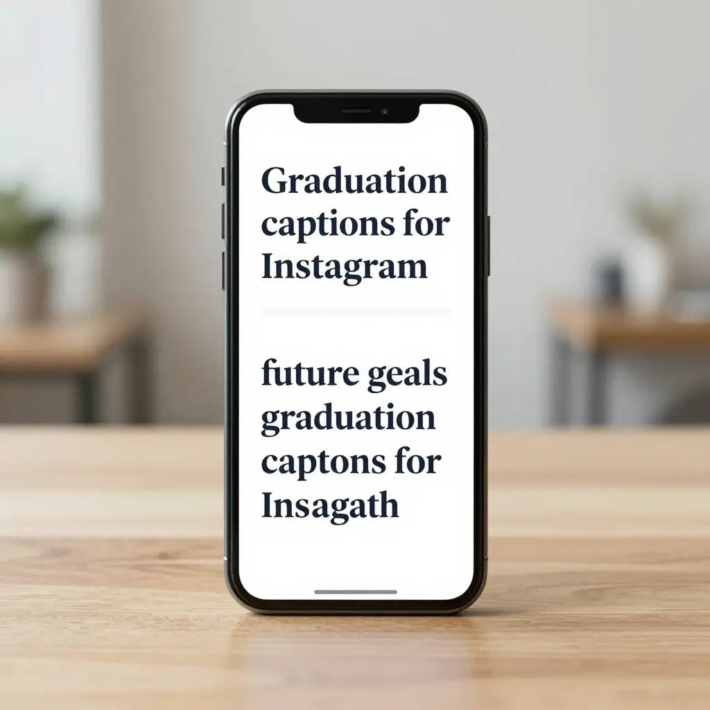 captions for graduation