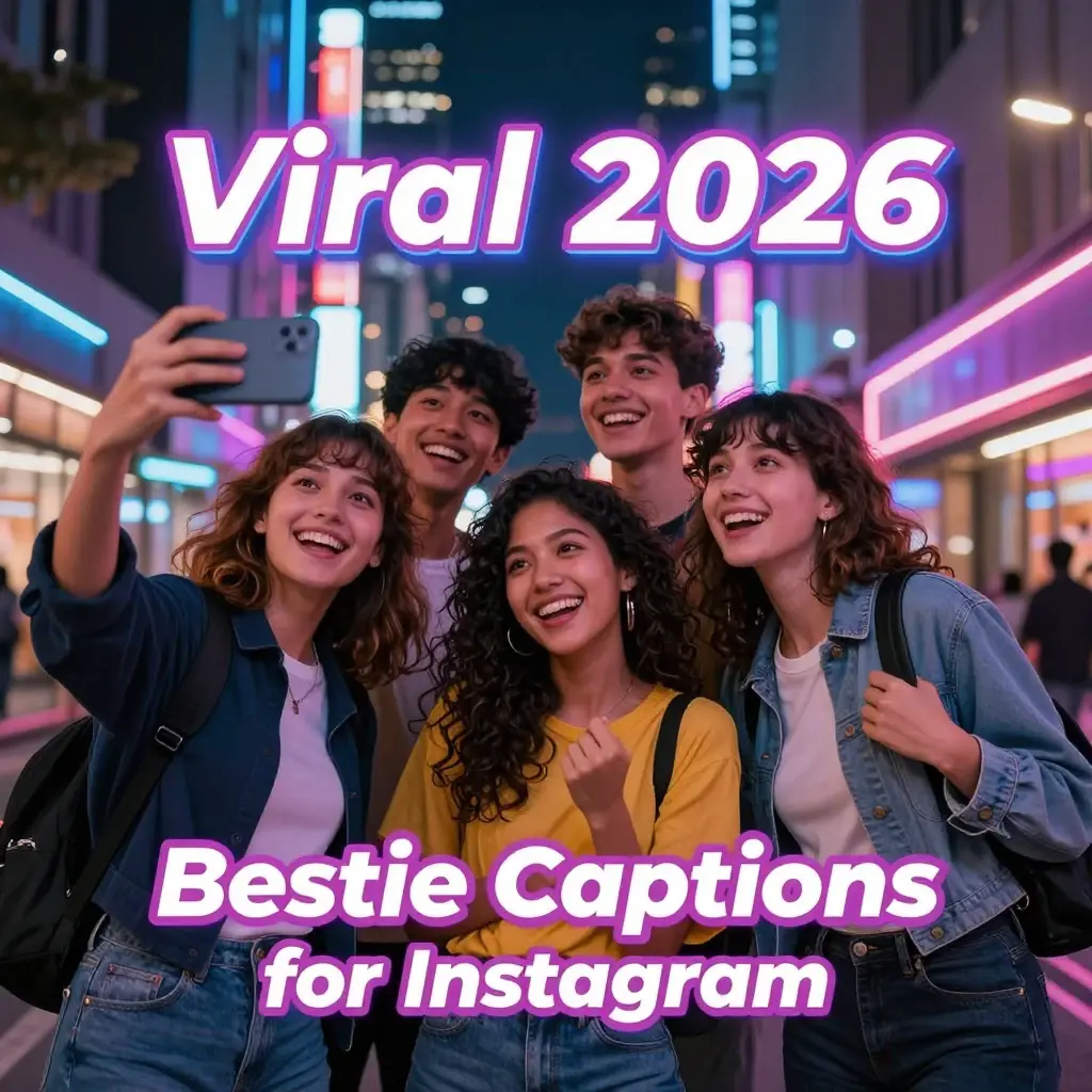 bestie captions