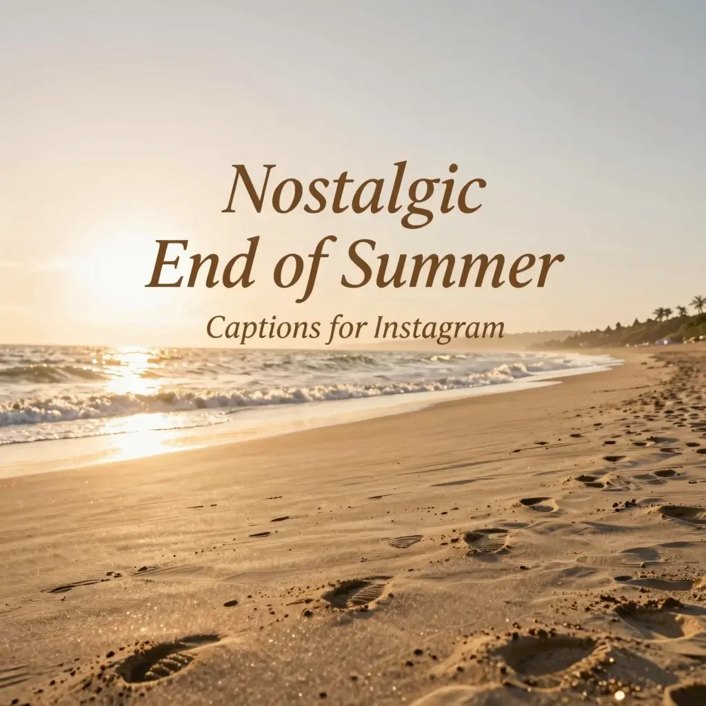 end of summer captions for instagram