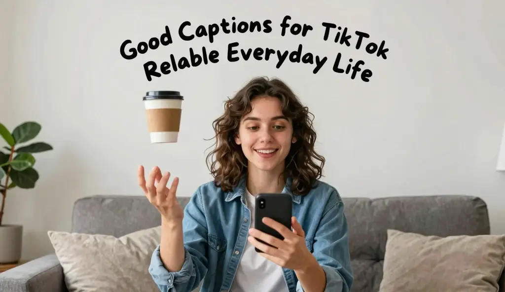 good captions for tiktok