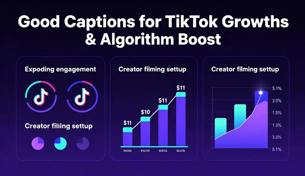 good captions for tiktok