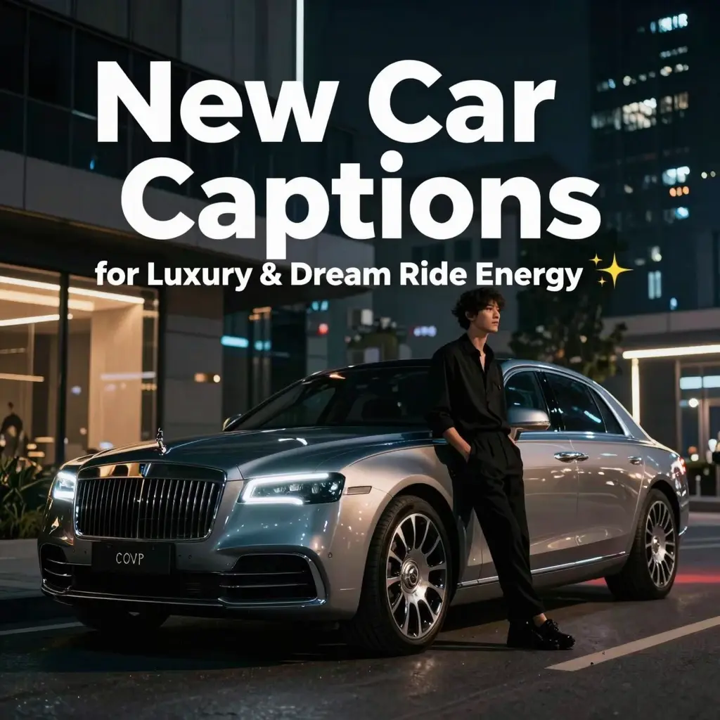 new car instagram captions