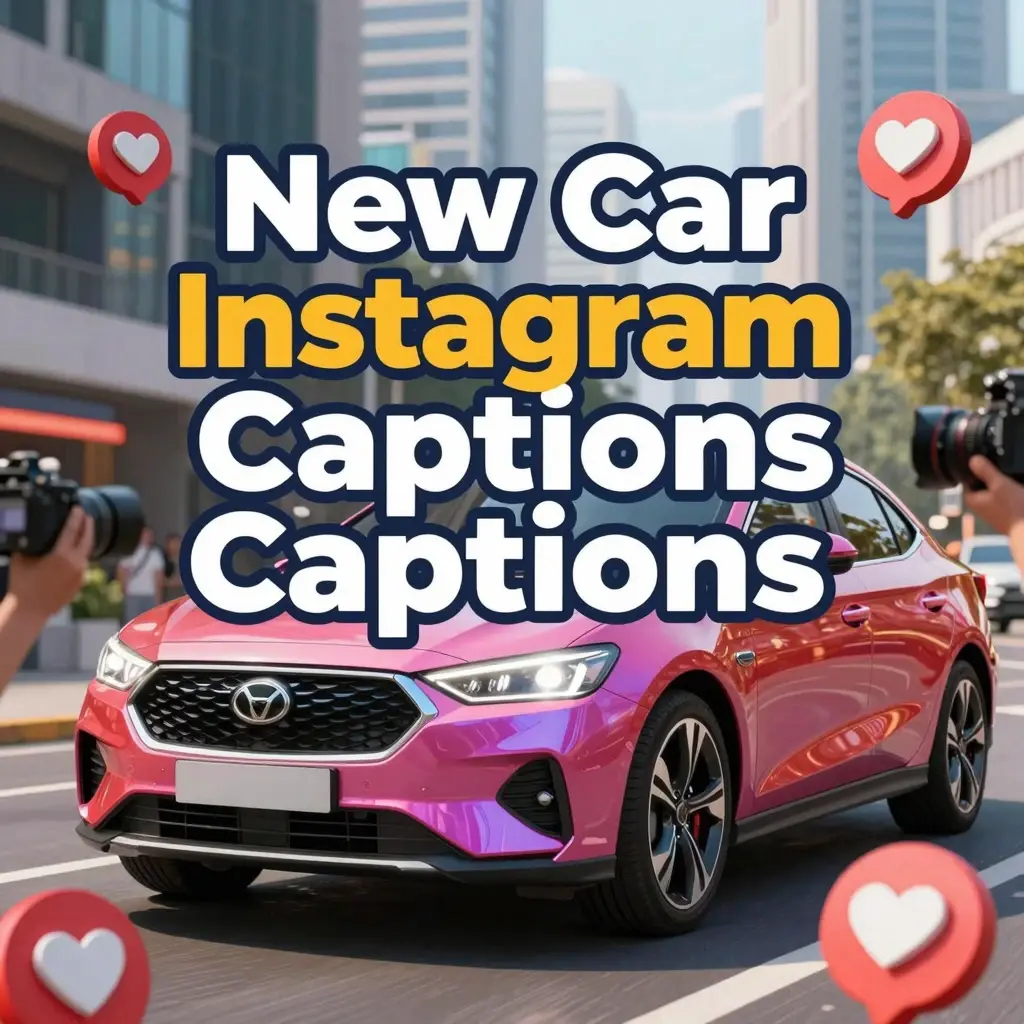 new car instagram captions