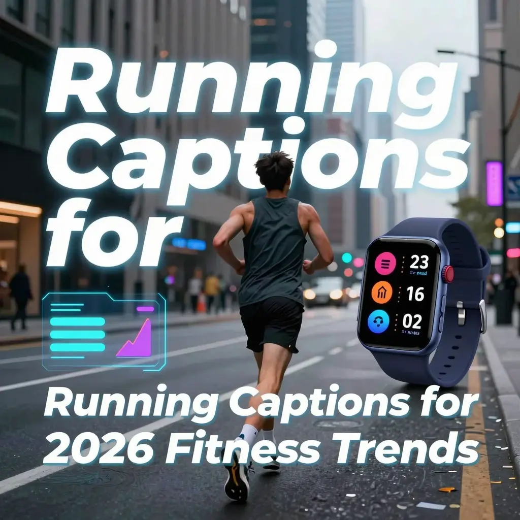 running captions