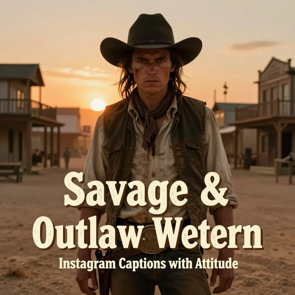 western instagram captions