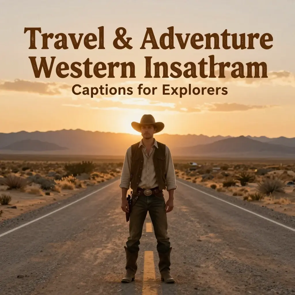 western instagram captions