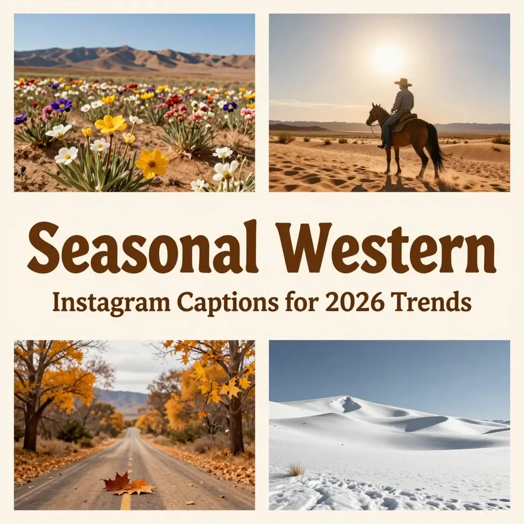 western instagram captions