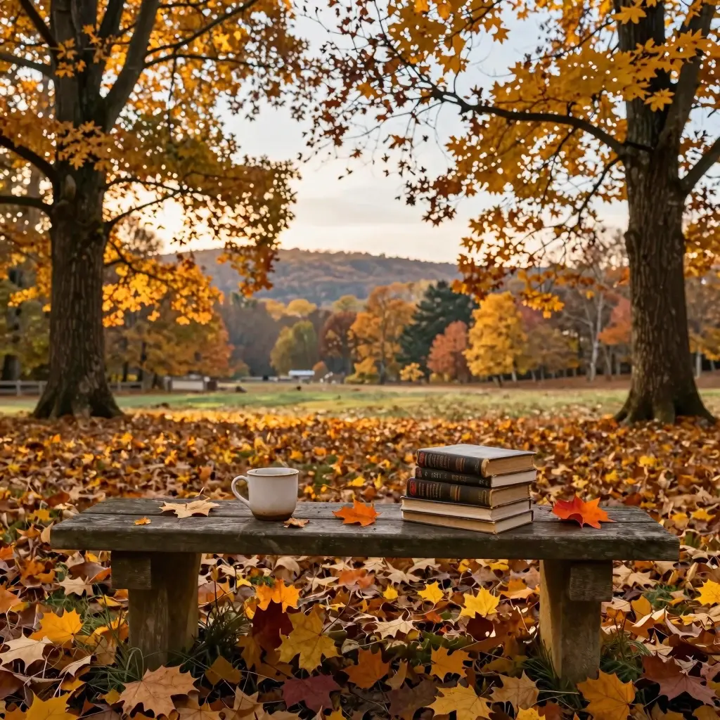 Aesthetic October Photo Dump Captions With Autumn Beauty