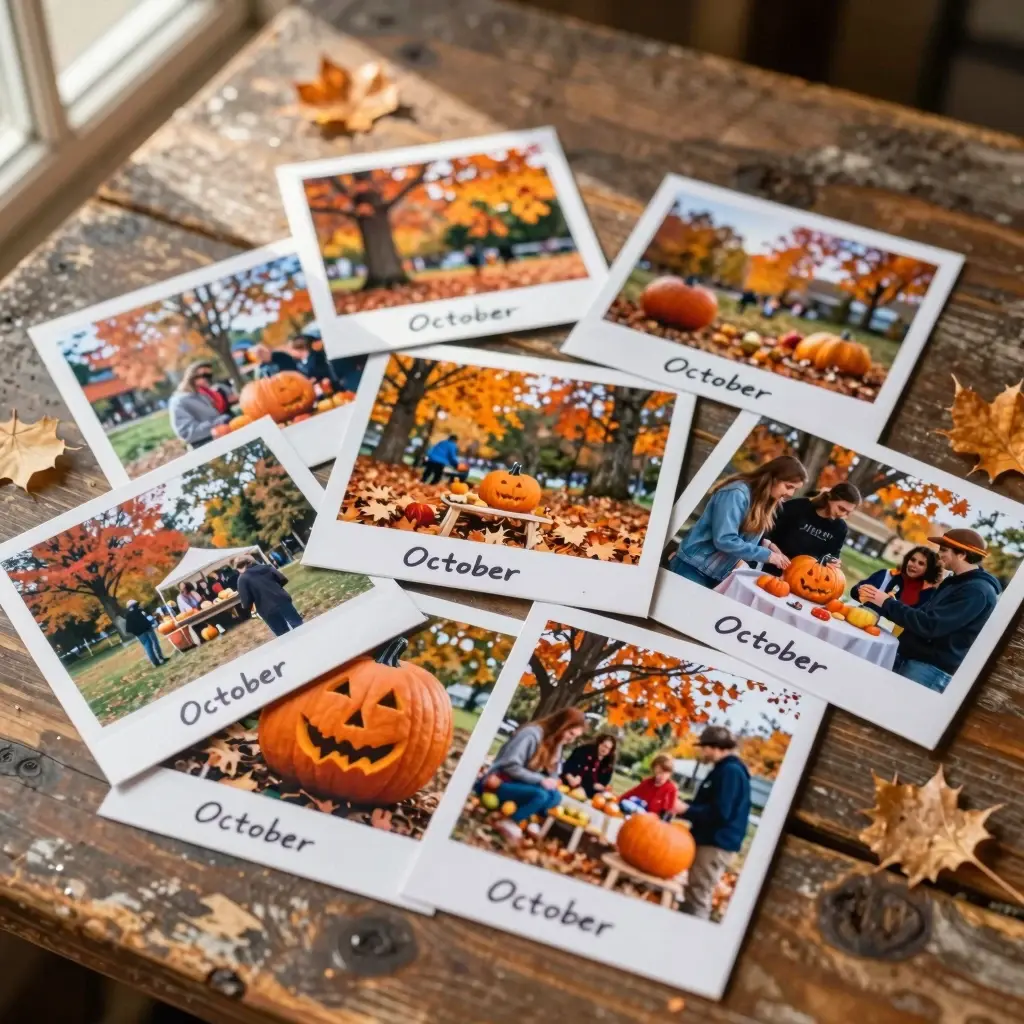 Funny October Photo Dump Captions That Go Viral