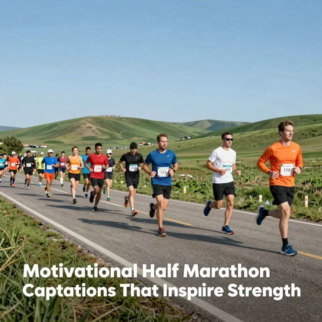 Motivational Half Marathon Captions That Inspire Strength